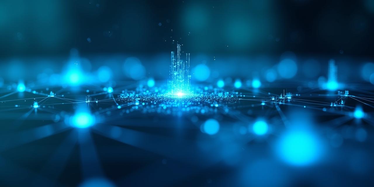 Futuristic digital dashboard representing AI intelligence
